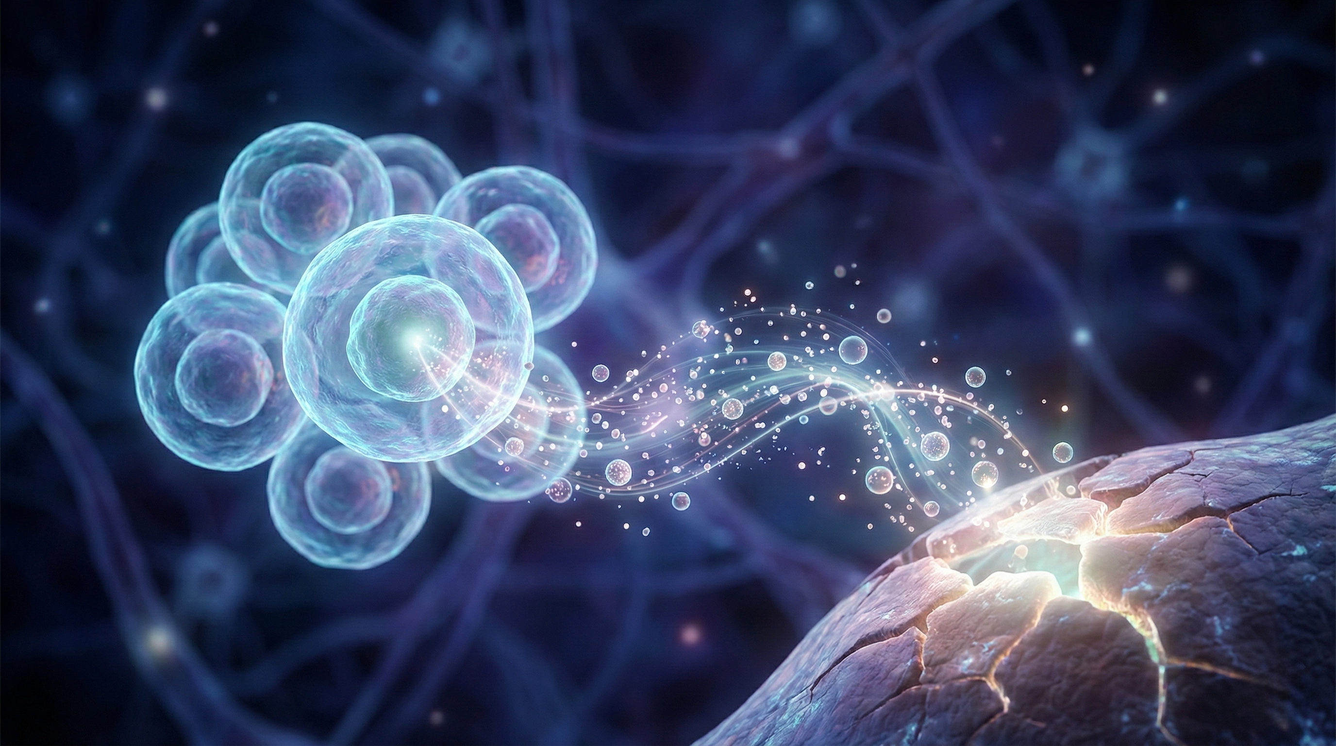 Verborgene Wundermittel in unserem Körper: Das Sekretom der Stammzellen